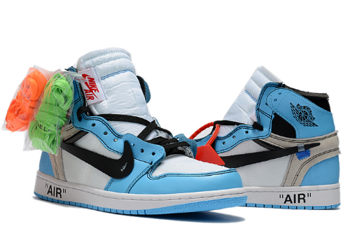 Off-White x Air Jordan 1 University Blue White